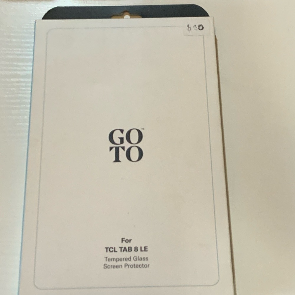Go-To Tempered Glass Protector for TCL TAB 8 LE - White